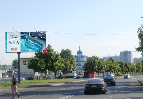 Щит 6x3,  Бальзака ул. (Каштановая ул.)