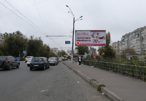 Щит 6x3,  Небесной Сотни пр., 30а - Левитана ул.