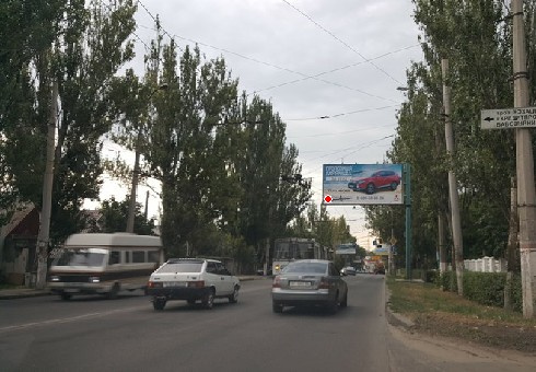 Щит 6x3,  Николаевское шоссе - Железнодорожная ул.