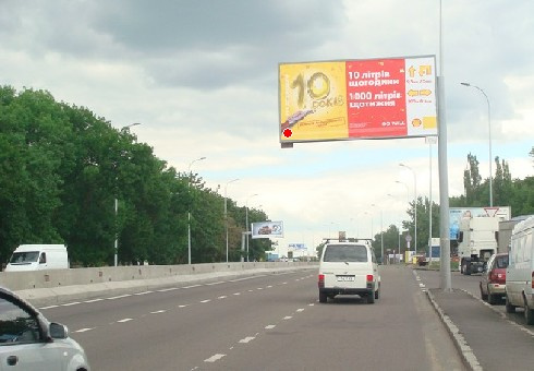 Щит 6x3,  Киевское шоссе, 2