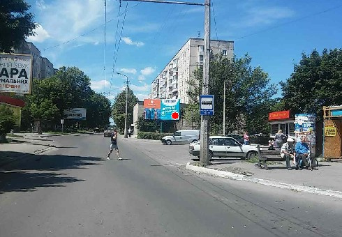 Щит 6x3, Бенделиани ул., 1, супермаркет "Колибрис" Щит 6x3, Бенделиани ул., 1, супермаркет "Колибрис"