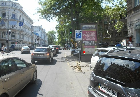 Пілон 1.5x3,  Греческая ул., 24 - Ришельевская ул. (Манго)
