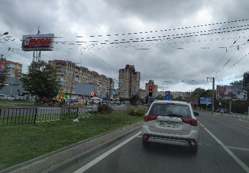 Щит 6x3,  Черновола пр., 101 - Панча ул.