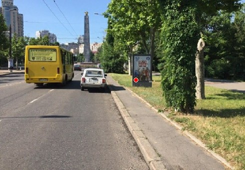 Сітілайт 1.2x1.8,  Шевченко пр., пл. 10 Апреля (парк "Победа")