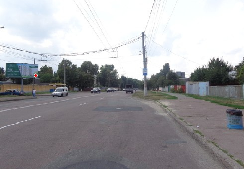 Щит 6x3, Шевченко ул. - Василия Дунина-Борковского ул., к центру Щит 6x3, Шевченко ул. - Василия Дунина-Борковского ул., к центру