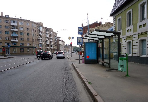 Сітілайт 1.2x1.8,  Московский пр., 55 (остановка)