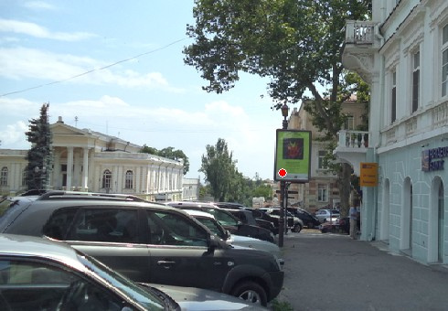 Сітілайт 1.2x1.8,  Ланжероновская ул., 24 - Пушкинская ул., 2