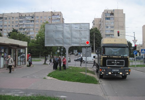 Щит 6x3,  Научная ул.