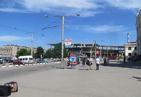 Сітілайт 1.2x1.8,  Привокзальная пл.