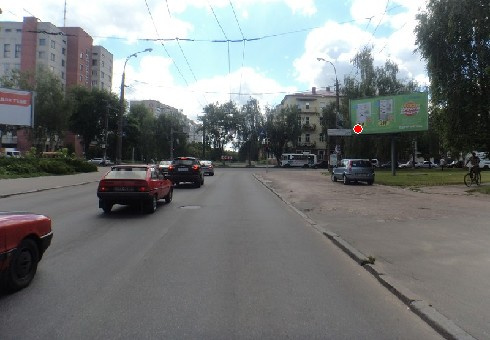 Щит 6x3,  Ивана Мазепы ул. - Любечская ул., Черниговский городской Дворец культуры