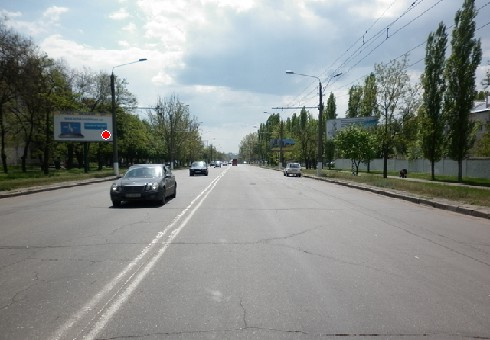 Щит 6x3,  Героев Сталинграда пр., 67  -  за Школьной ул.