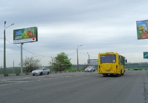 Щит 6x3,  Овидиопольськая дорога, Клеверний мост (№1)