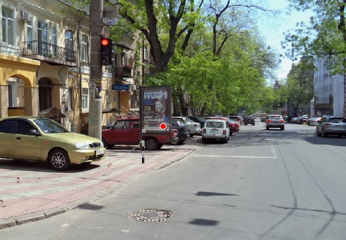 Сітілайт 1.2x1.8,  Троицкая ул., 30 - Ришельевская ул., 29 A