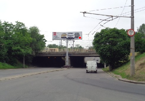 Щит 6x3,  Дальницкая ул., возле ЖД моста