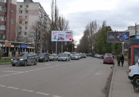 Щит 6x3,  Ицхака Рабина ул. - Малиновского ул., 71/1