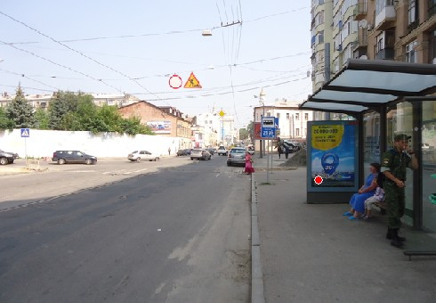 Сітілайт 1.2x1.8,  Университетская ул., 37-39 (остановка)