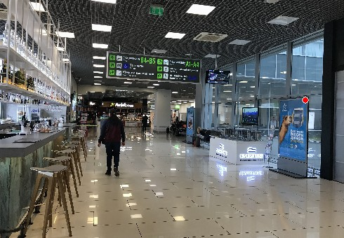 Сітілайт 1.2x1.8,  Зал ожидания вылетов, 2 этаж  (Терминал А)