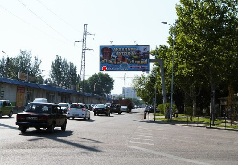 Щит 6x3,  Малиновского ул., 71/1 - Ицхака Рабина ул.