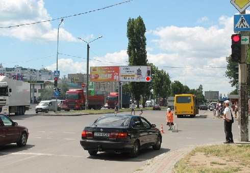 Щит 6x3,  Семена Палия ул., 96 - Заболотного ул.