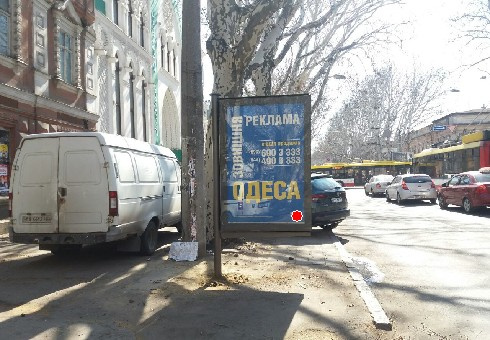 Сітілайт 1.2x1.8,  Ришельевская ул., 47