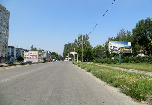 Щит 6x3,  Центральный б-р. - Патриотическая ул., Правды ул.