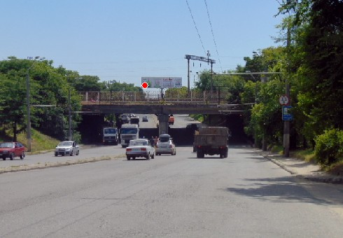 Щит 6x3,  Дальницкая ул., возле ЖД моста