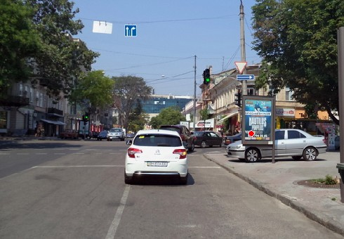 Сітілайт 1.2x1.8,  Греческая ул., 32 - Екатерининская ул.