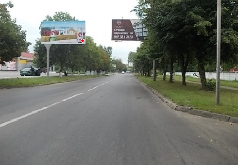 Щит 6x3, Луганская ул., между пр-том Красной Калины и ул. Зелёной Щит 6x3, Луганская ул., между пр-том Красной Калины и ул. Зелёной
