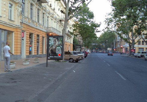 Сітілайт 1.2x1.8,  Ришельевская ул., 15