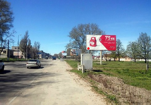 Щит 6x3,  Днепропетровская ул., ж/д станция "Баглий"
