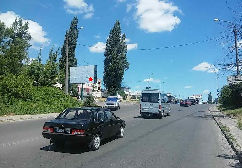 Щит 6x3,  Глушец ул., выезд к с. Рованцы