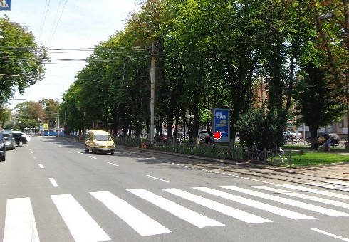 Сітілайт 1.2x1.8,  Пирогова ул. [№7] (сквер)