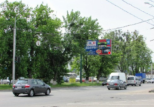 Щит 6x3,  Сенная ул. - Олеся Гончара ул.