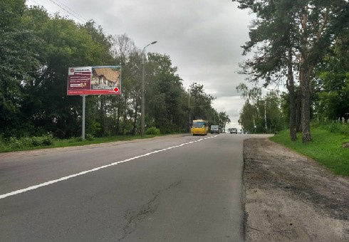 Щит 6x3,  Киевская ул., Зоопарк, вьезд со стороны Киева