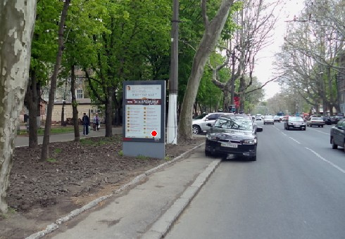 Сітілайт 1.2x1.8,  Шевченко пр., 1-В - Семинарская ул.