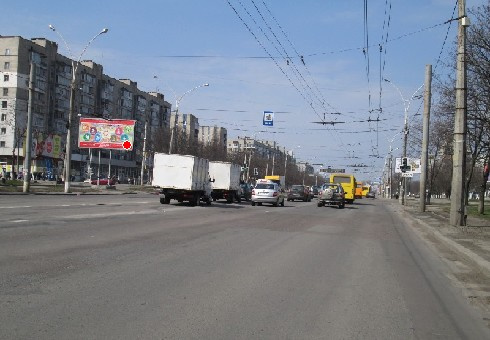 Щит 6x3,  Харьковская ул. - Прокофъева ул.