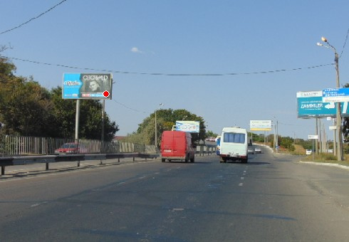 Щит 6x3,  Овидиопольськая дорога, ТЦ "Метро" (№6)