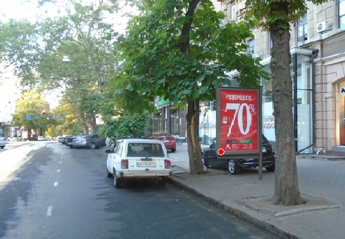 Сітілайт 1.2x1.8,  Екатерининская ул., 17