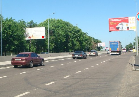 Щит 6x3,  Киевское шоссе, 2 напротив