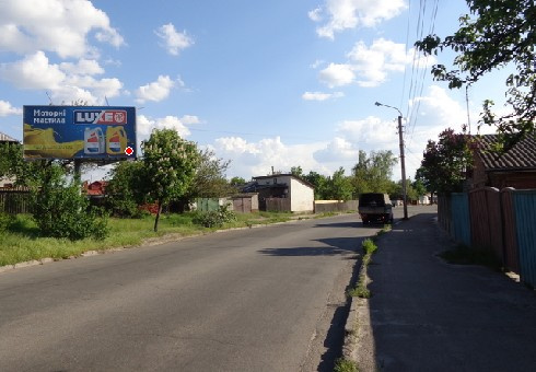 Щит 6x3,  Киевская ул., 47  - Любомира Боднарука ул., в центр