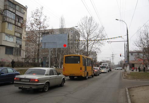 Щит 6x3,  Ивана Богуна ул. - Лавренёва ул.