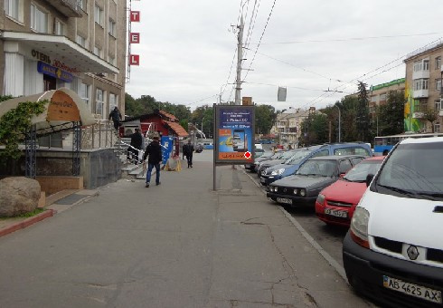 Сітілайт 1.2x1.8,  Пирогова ул., 2 [№1]