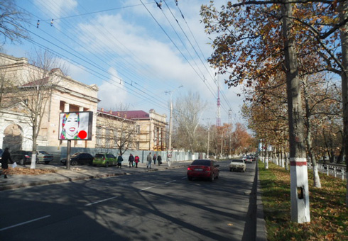 Беклайт 3.14x2.32,  Перекопская ул., 9 (BackLit)