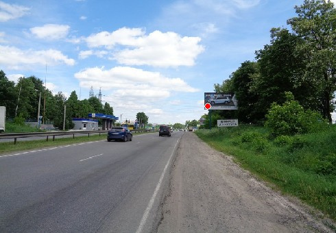 Щит 6x3,  Хмельницкое шоссе, въезд в город