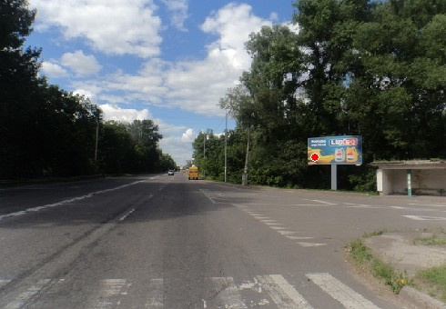 Щит 6x3,  Мира пр., Силикатный завод, въезд в город