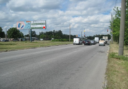 Щит 6x3,  Набережная магистраль - Украинская  ул. 2