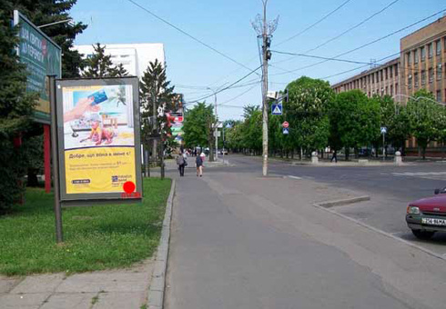 Сітілайт 1.2x1.8,  Шевченко б-р., 218 - Байды Вишневецкого ул.