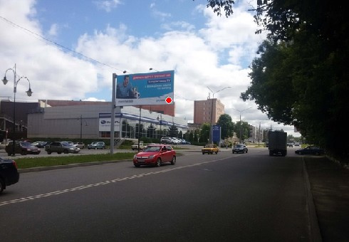 Щит 6x3,  Салтовское шоссе - Академика Павлова ул., из центра