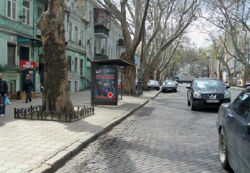 Сітілайт 1.2x1.8,  Пушкинская ул., 69  остановка