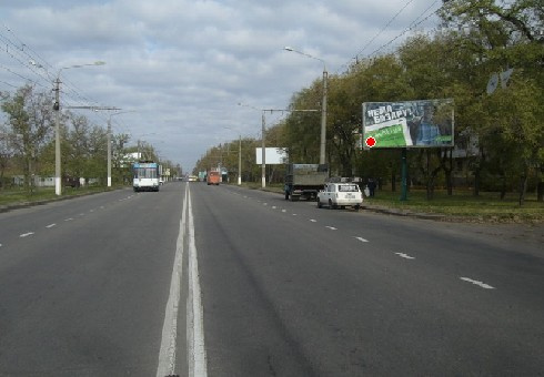 Щит 6x3,  Героев Сталинграда пр., 67  -  за Школьной ул.